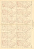 CANADA Isotherms for months of the year. Temperature. WHITE 1906 old map