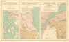 US-CANADA BOUNDARY DISPUTES. San Juan islands. New Brunswick/Quebec. NL 1906 map