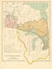 ONTARIO-MANITOBA BOUNDARY DISPUTE. Dominion Acts 1870/77/81 Quebec 1774 1906 map