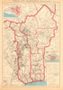 COLONIAL TOGO & BENIN (Dahomey). Porto Novo & Lomé city ville plans 1938 map