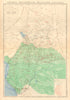 FRENCH EQUATORIAL AFRICA. Afrique équatoriale française. Resources 1938 map