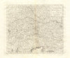 'Nuova Carta del Circolo di Baviera e di Austria by Isaak TIRION 1740 old map