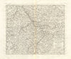 'Nuova Carta de Circolo … del Reno [&] ducato di Lorena'. Isaak TIRION 1740 map