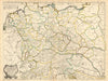'La Germanie en ses moindres peuples suivant Ptolomée' by N. SANSON 1651 map