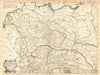 'La Germanie en quatre grands peuples' by Nicholas SANSON 1651 old antique map