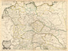 'La Germanie en moyens peuples' by Nicholas SANSON. Central Europe 1651 map