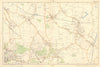 CHISLEHURST Eltham Mottingham Bromley Sidcup Foots Cray Catford. BACON  1903 map
