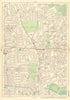 HACKNEY Lower Clapton Dalston Shacklewell London Fields Homerton 1903 old map