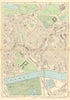 BELGRAVIA Chelsea Pimlico Battersea Park Nine Elms Brompton Victoria 1903 map