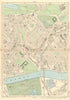 BELGRAVIA Chelsea Pimlico Battersea Park Nine Elms Brompton Victoria 1903 map