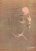 GUERLAIN. Vintage fashion advertisement 1947 old vintage print picture