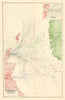 'British Grand Fleet in the Great War' North Sea movements. HARMSWORTH 1920 map