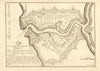 Brest. Plan of town/city & fortifications. Finistère. DE FER 1705 old map