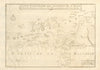 'Environs de St. Malo'. Saint-Malo, Ille-et-Vilaine. DE FER 1705 old map