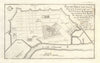'Roche Fort'. Rochefort town/city plan. Charente-Maritime. DE FER 1705 old map