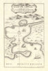'Rade de Toulon'. Toulon Harbour / Roadstead. Var. DE FER 1705 old antique map