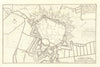 'Bethune'. Béthune. Fortifed town/city plan. Pas-de-Calais. DE FER 1705 map