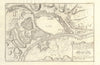 'Namur, avec ces nouveaux ouvrages…'. Town/city plan in 1693. DE FER 1705 map