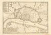 'Anvers'. Antwerp Antwerpen. Fortified town/city plan. Belgium. DE FER 1705 map
