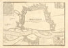 'Maestricht comme elle estoit…' [en 1678]. Maastricht town plan. DE FER 1705 map