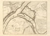 'Coblentz'. Koblenz Coblenz. Fortified town/city plan. Germany. DE FER 1705 map