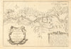 'Les environs de Treves et de Consarbruch'. Trier Konz. Germany. DE FER 1705 map