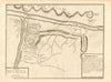 Plan of Rheinfels Castle, St Goar & Burg Katz. Germany. DE FER 1705 old map