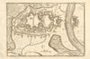 'Philisbourg'. Philippsburg. Fortified town/city plan. Germany. DE FER 1705 map