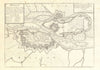 'Brisach'. Breisach. Fortifed town/city plan. Germany. DE FER 1705 old map