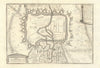 Haguenau. Plan of town/city & fortifications. Bas-Rhin. DE FER 1705 old map