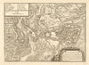 Strasbourg. Plan of town/city & fortifications. Bas-Rhin. DE FER 1705 old map