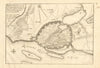 'Hambourg'. Hamburg. Fortifed town/city plan. Germany. DE FER 1705 old map