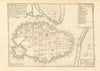 'Turin'. Torino. Plan of town/city & fortifications. Italy. DE FER 1705 map