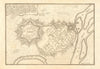'Casal'. Casale Monferrato. Fortifed town/city plan. Italy. DE FER 1705 map