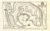 'Genes'. Genova Gênes Genoa. Fortified town/city plan. Italy. DE FER 1705 map