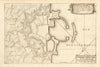 'Civita-Vechia'. Civitavecchia. Fortified town/city plan. Italy. DE FER 1705 map