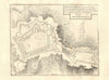 'Belle-Garde'. Fort de Bellegarde plan, Le Perthus, France. DE FER 1705 map