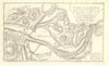 'Girone'. Girona Gerona. Fortifed town/city plan. Spain. DE FER 1705 old map