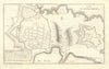 Palamos. Plan of town/city & fortifications. Spain. DE FER 1705 old map