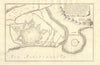 'Roses'. Rosas, Catalonia. Fortified town/city plan. Spain. DE FER 1705 map