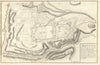 'Mont-Louis'. Montlluis town/city plan. Pyrénées-Orientales. DE FER 1705 map
