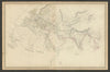 WORLD KNOWN TO ANCIENTS. Herodotus Ptolemy Pliny Hanno. On 2 sheets 1845 map