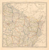 FRANCE N EAST. Champagne Alsace Lorraine Picardie Bourgogne Nord. SDUK 1845 map