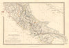 ANCIENT ITALY SOUTH. Apulia Latium Sabini Samnium Picenum Etruria. SDUK 1845 map