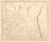 RUSSIA. Arkhangelsk Vologda VIatka Perm Olontez Iaroslavl. SDUK 1845 old map