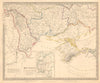 UKRAINE MOLDOVA Podolia Bessarabia Kherson Taurida Crimea Odessa. SDUK 1845 map