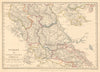 GREECE. Corfu Ionian Euboea Kephalonia Saloniki Lepanto Ioannina. SDUK 1845 map