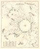 Comparative lengths of PRINCIPAL RIVERS of the World. Countries. SDUK 1845 map