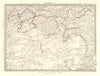 INDIA VII. Allahabad-Bay of Bengal. Bahar Berar Orissa Ruttunpoor. SDUK 1846 map