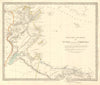 NORTH AFRICA OR BARBARY III. Tunis & Part of Tripoli Tunisia Libya SDUK 1846 map
